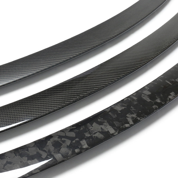 Tesla Model 3/Y/S/X Dry Carbon Fiber Tail high performance P version Fixed Wind Wing
