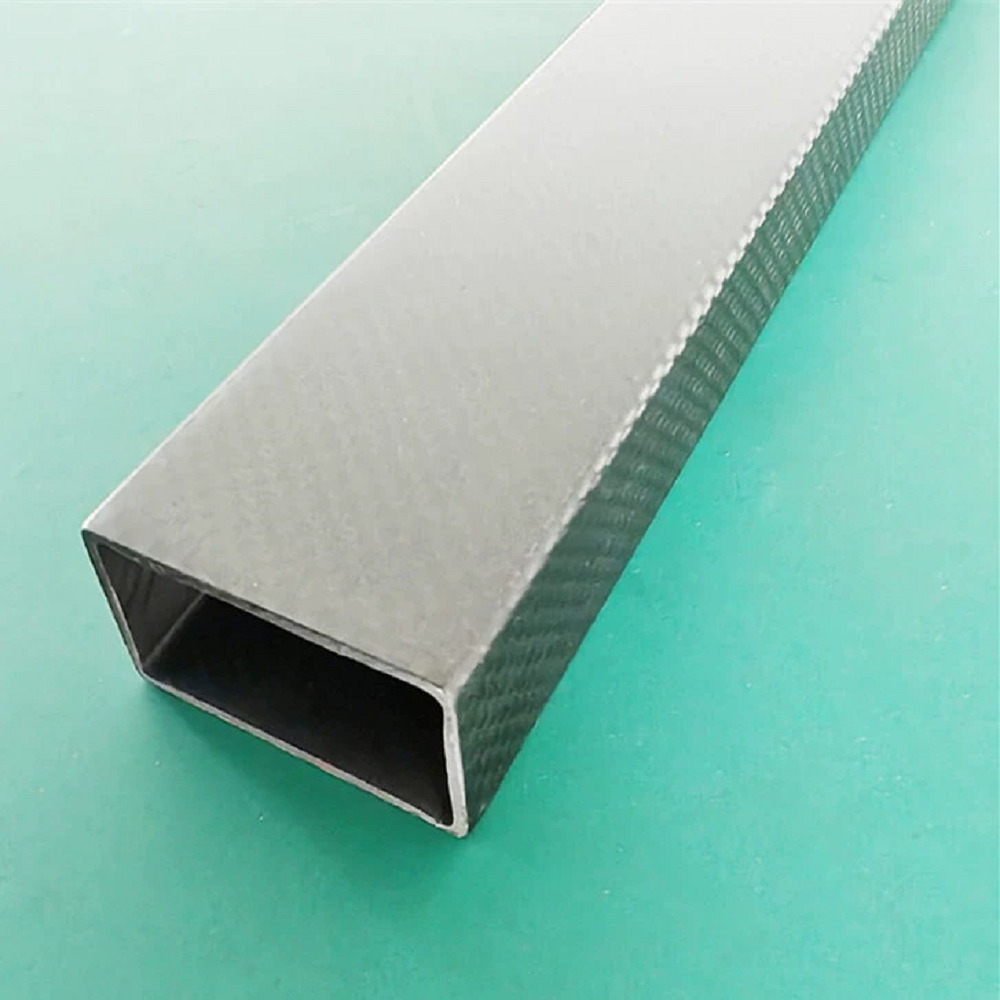 Fancywing Twill High Strength 3K Full Carbon Fiber Rectangle Matte Tube 500mm