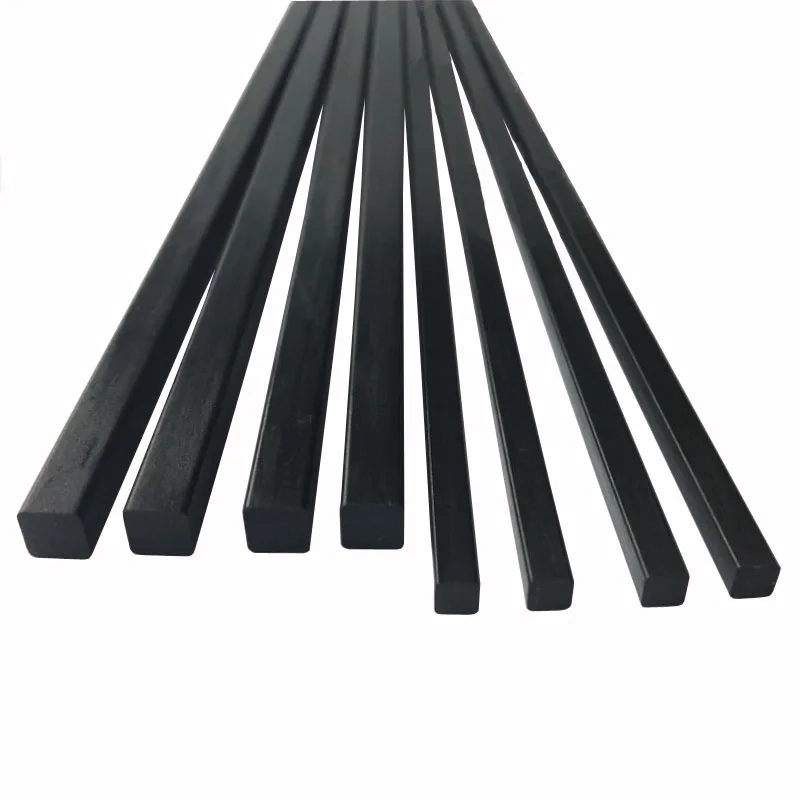 Fancywing High Quality Solid Square Carbon Fiber Rod