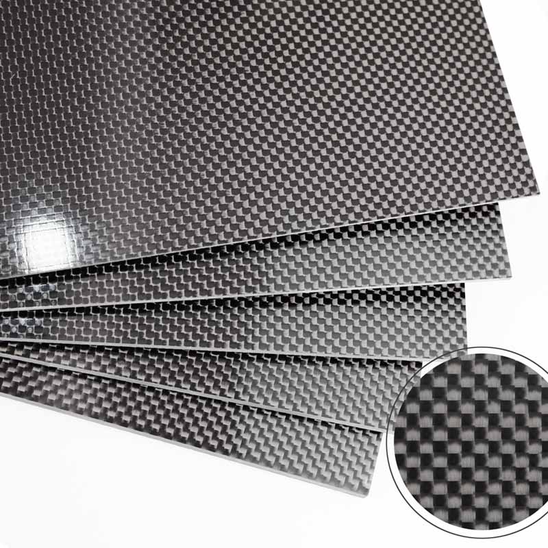 FANCYWING 3K Carbon Fiber Sheets 300X400MM-0.5-6MM Thickness