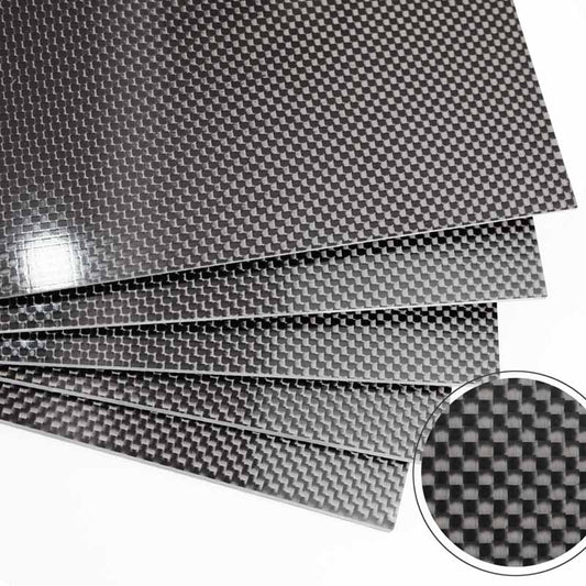 FANCYWING 3K Carbon Fiber Sheets 300X400MM-0.5-6MM Thickness