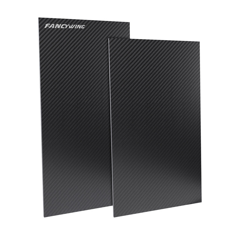 FANCYWING Large Carbon Fiber Sheets 330X600/500X600MM (0.5-6mm Thickness)
