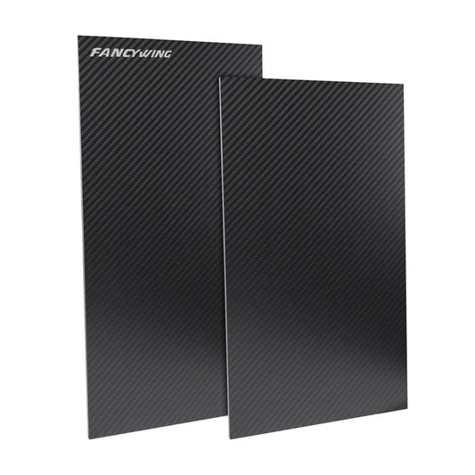 FANCYWING Large Carbon Fiber Sheets 330X600/500X600MM (0.5-6mm Thickness)