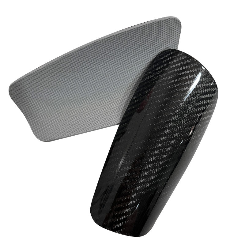 black carbon fiber leg protector