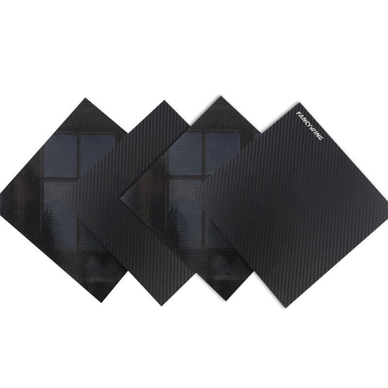 FANCYWING High Strength 3K Carbon Fiber Sheet 300×300mm – 0.5mm to 6.0mm