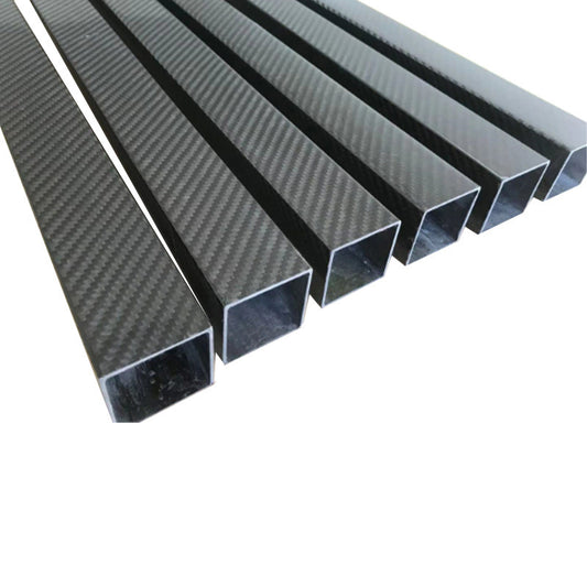 Fancywing High Strength 3K Full Carbon Fiber Square Tube 500mm