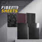 Metallic Carbon Fiber Sheet, Colorful Carbon Composite Laminate Plate Board with Metallic Threads-Medium Sizes(300x400mm, 300x300mm, 400x400mm, 250x400mm)