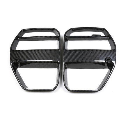Dry Carbon Surround Car Modification Parts Carbon Fiber Grille for BMW G80M3 G82/G83M4 CSL V Style