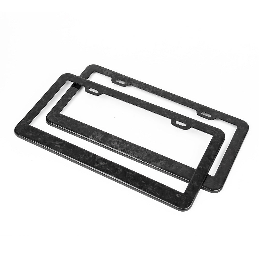Carbon Fiber License Plate Frame for US Vehicles