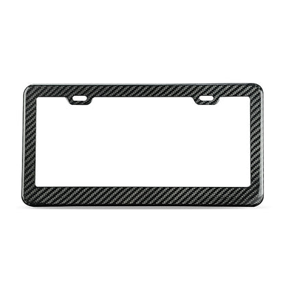 Carbon Fiber License Plate Frame for US Vehicles