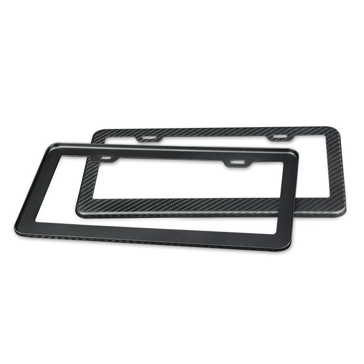 Carbon Fiber License Plate Frame for US Vehicles