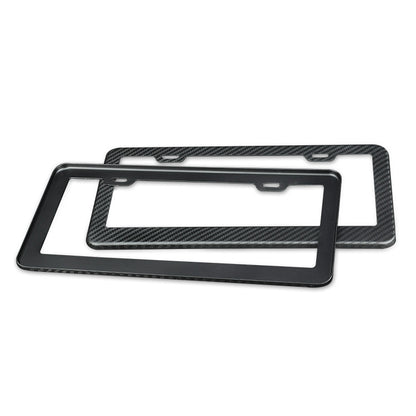 Carbon Fiber License Plate Frame for US Vehicles