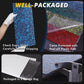 Colored Carbon Fiber Sheet, Forged Pattern Carbon Composite Laminate Plate-Small Sizes(100x250mm, 240x240mm, 200x300mm,200x400mm)