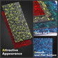 Colored Carbon Fiber Sheet, Forged Pattern Carbon Composite Laminate Plate-Small Sizes(100x250mm, 240x240mm, 200x300mm,200x400mm)