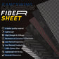 Metallic Carbon Fiber Sheet, Colorful Carbon Composite Laminate Plate Board with Metallic Threads-Medium Sizes(300x400mm, 300x300mm, 400x400mm, 250x400mm)