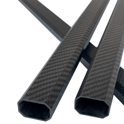 Fancywing 3K Carbon Fiber Octagonal Tube 500mm Matte (2 PCS)