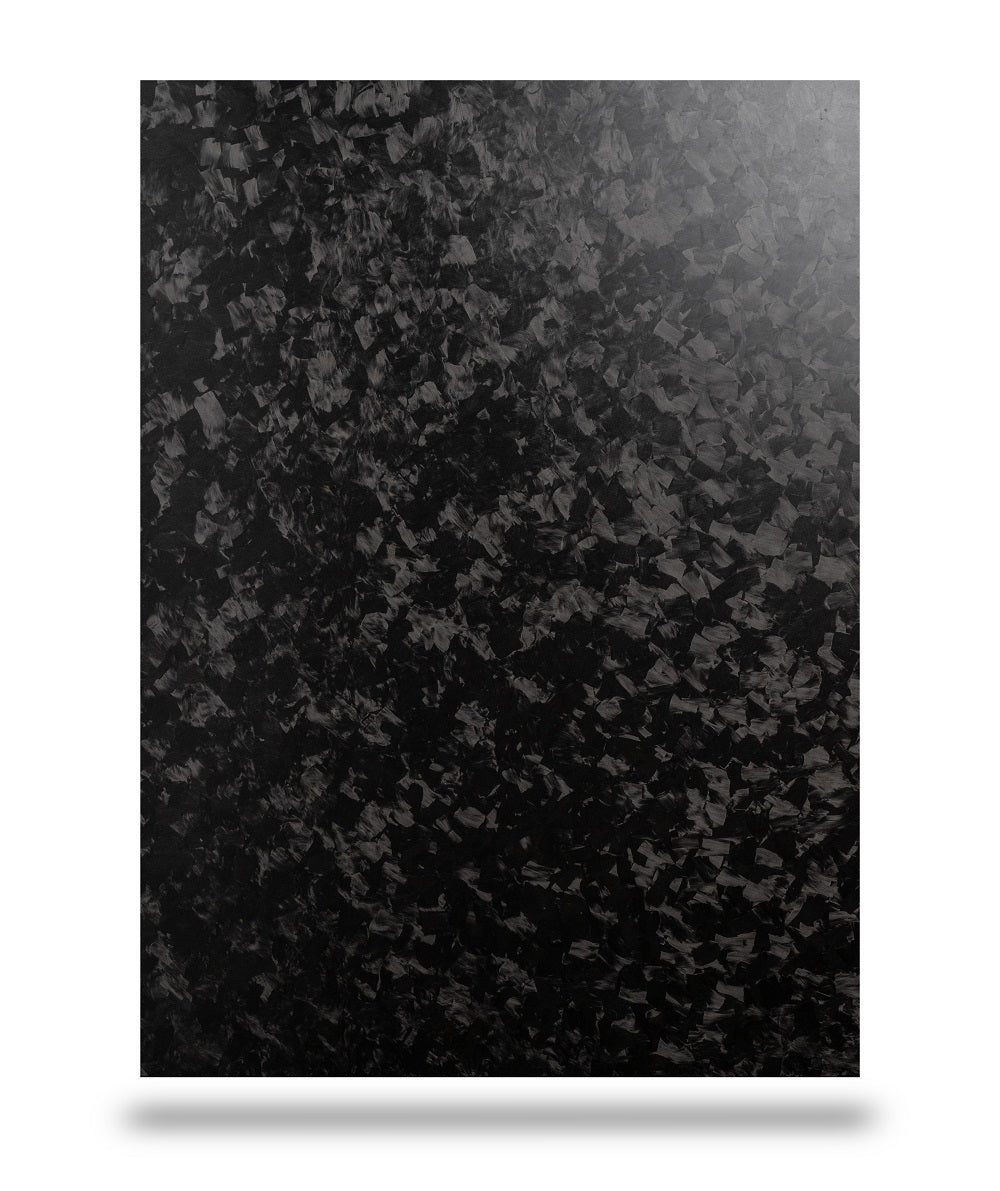 Colored Carbon Fiber Sheet, Forged Pattern Carbon Composite Laminate Plate Board-Medium Sizes