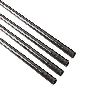 FANCYWING 330mm 14mm x 16mm x 330mm Carbon Fiber Tubes Glossy Surface 3K Roll Wrapped 100% Pure for Quadcopter Multicopter (2PCS /4PCS)