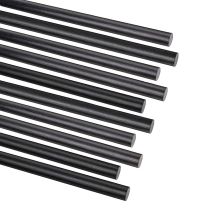 FANCYWING 200MMX 1MM to 10MM Carbon Fiber Rod for RC Airplane DIY Craft (5 PCS)