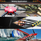 FANCYWING 400MMX 1.0MM to 10.0MM Carbon Fiber Rod (5 PCS)