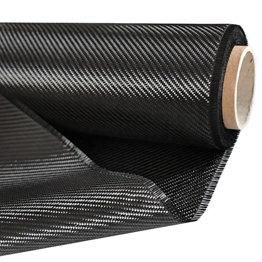 FANCYWING Carbon Fiber Fabric, 100% 3K Carbon Fiber Cloth, Twill Weave, 220g