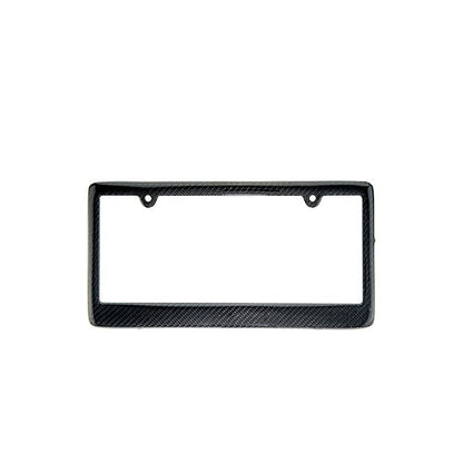 carbon fiber car tag cover