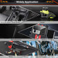 FANCYWING 3K Twill/Plain Weave Carbon Fiber Sheets 200X400MM (0.5-6MM Thickness)