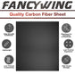 FANCYWING Carbon Fiber Sheets 300X400X0.5MM 1.0MM 1.5MM 2.0MM 2.5MM 3.0MM 3.5MM 4.0MM 4.5MM 5.0MM 6.0MM 100% 3K Carbon Fiber Plate Twill&PlainWeave