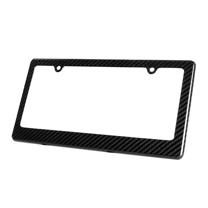 Carbon fiber car license frame